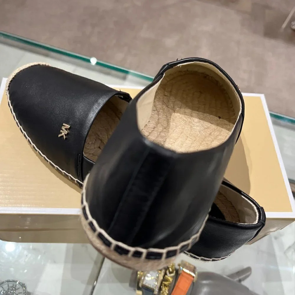 Kendrick Leather Slip-On Espadrille Size7 - Picture 6 of 7